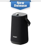 Tribit StormBox Max Portable Bluetooth Speaker, 60W, 360° Sound, Black | IP68 Waterproof, XBass 2...