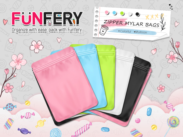 funfery mylar bags