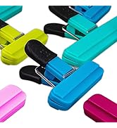 Chip Clips 14PCS Food Bag Clips with Heavy Duty(4 Large &10 Small Size) Seal Grip Assorted Colors