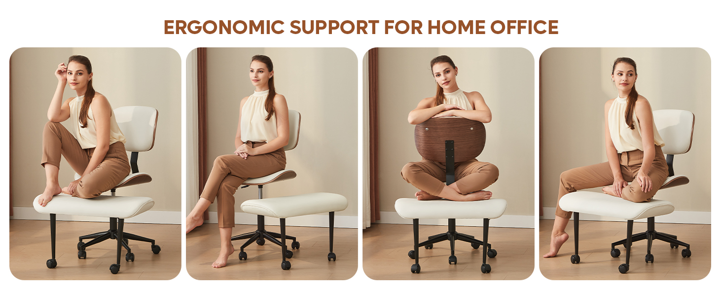 Meditation Chair with Wider Bentwood Back Support