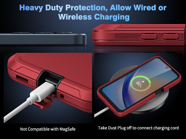 samsung galaxy a16 case heavy duty drop impact resistant