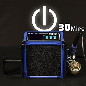 WEP 948DQ-II supports Automatic Shutdown Fume Extractor & Soldering station