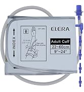 XXL Blood Pressure Cuff 9”-24” (22-60CM) Compatible with All Automatic Blood Pressure Monitors, E...