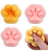 Anboor 4 Pcs Cat Paws Squishies Toys, Mini Soft Kawaii Squishies Stress Relief Slow Rise Squishie...