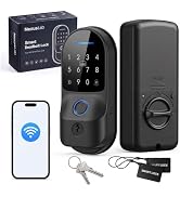 NexusLab Smart Lock with Built-in WiFi, Fingerprint Keyless Entry Door Lock with Keypad, Tuya App...