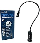 NextLED Flexible Shaft Magnetic LED Flashlight and Pickup Tool, Telescoping Neck with Extendable ...