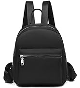 Etercycle Mini Backpack Purse for women, Small Backpack Purse, Shoulder Bag for Travel (Black)