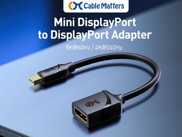 Mini DisplayPort to DisplayPort