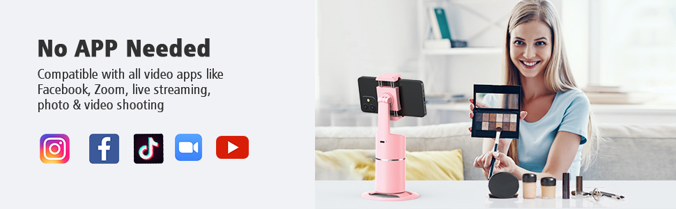 auto face tracking phone holder