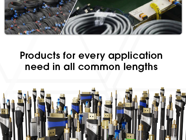 products for every application need in all common lengths