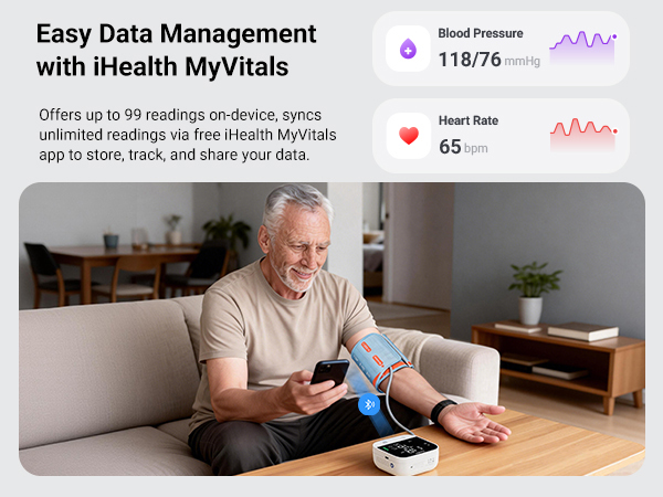 Easy Data Management with iHealth MyVitals