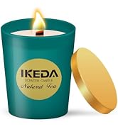 Ikeda Scented Candles | Gift for Home Aromatherapy | Non-Toxic Natural Candle | Single Wick with ...