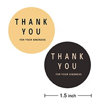 thank you stickers