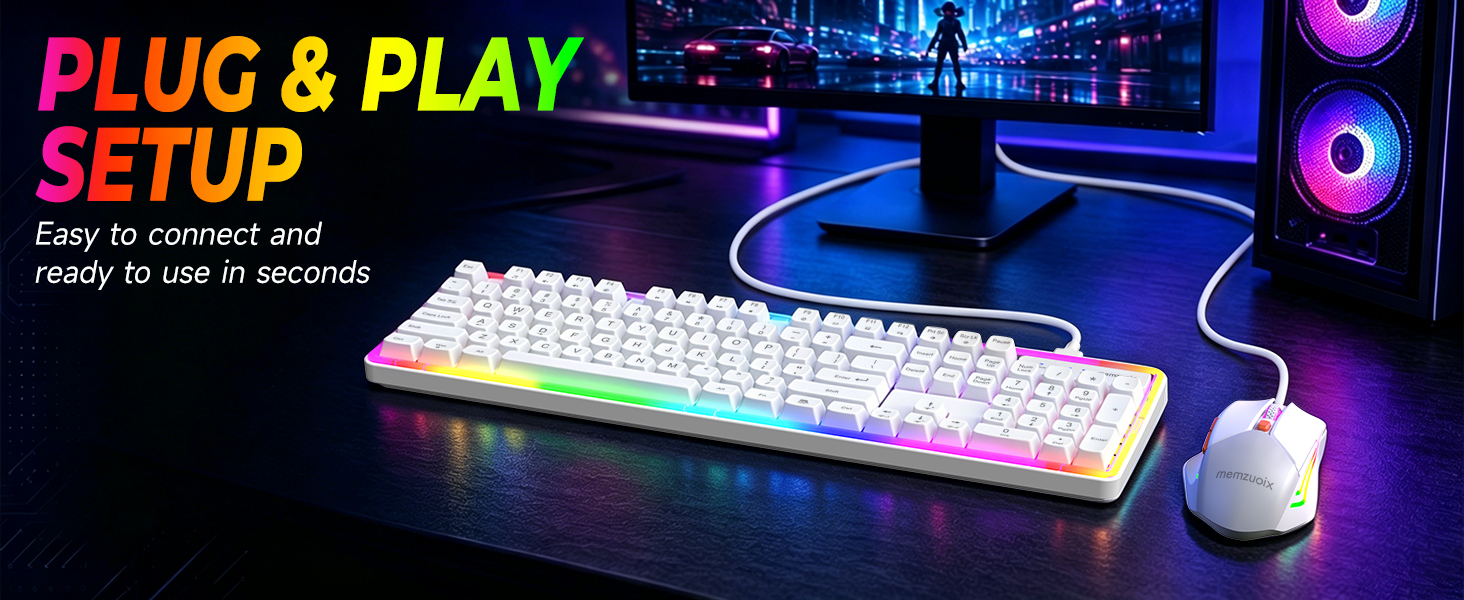 wired mouse and keyboard