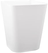 rejomiik Small Trash Can, Plastic Slim Waste Basket 1.6 Gallon Garbage Can Container Bin for Bath...