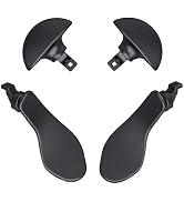 eXtremeRate Back Paddles for PS5 Edge Controller, Metallic Black Replacement Interchangeable 4PCS...