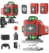 Laser Level WEIDDW 4D 16 Lines Laser Level 4x360 Self Leveling Tool for Construction and Picture ...
