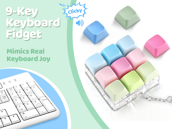 keyboard fidget toy
