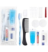 HQSLsund Basic Toiletry Kits, Individually Packed, Personal Hygiene Kit Bulk Homeless Care Packag...