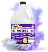 AGPTEK 1Gal Fog Machine Liquid, Water-Based Fog Juice for 400-1500W Foggers | Fog Liquid, Thick A...
