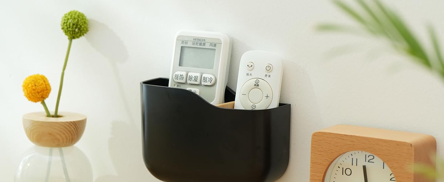 Adhesive Remote Control Holder Wall Mount Media Player Controller Holder