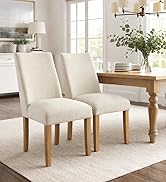 Homepop Home Decor | Upholstered Modern Curved Back Dining Chair | Single Dining Chair | Decorati...