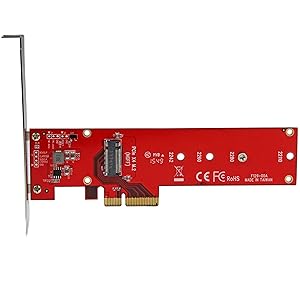x4 PCI Express to M.2 PCIe SSD Adapter