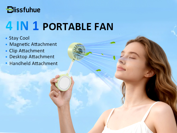 Portable Handheld Ice Fan