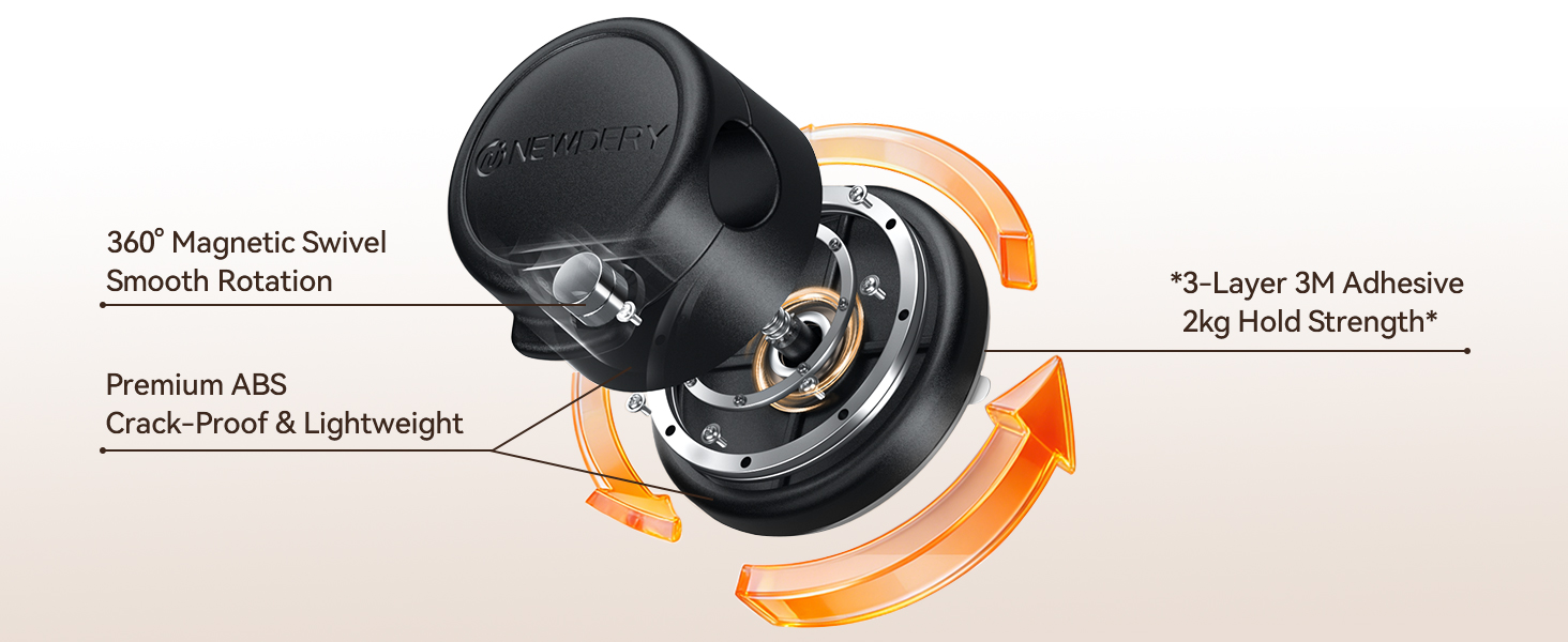 Latest 360 degree rotatable magnetic cord clips, wire management tool, prevent cable bending.