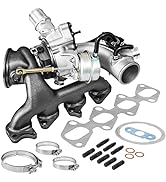 TEMSONE 1.4 L Turbocharger with Gaskets Repair kits Compatible with 2011-2019 Chevy Chevrolet Cru...
