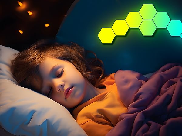 hexagon lights