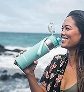 Infusion Pro Fruit Infusion Water Bottle, Sport (24 oz) - Includes Neoprene Insulation Sleeve, Ca...