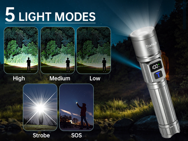 rechargeable flashlights