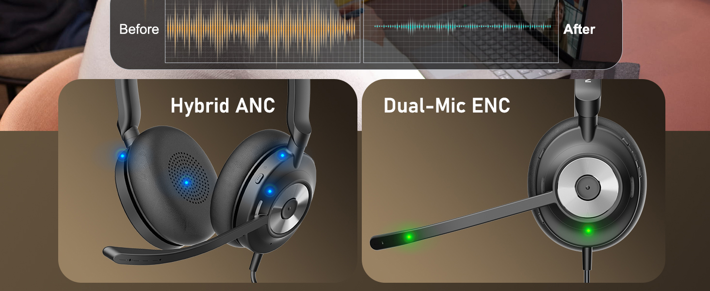 pc headset with microphone