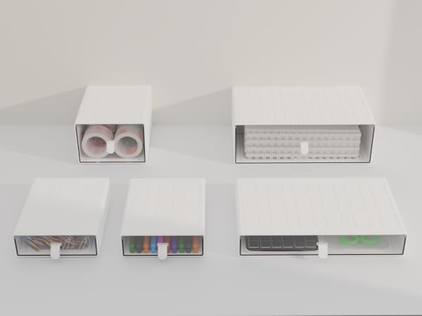 5 drawers