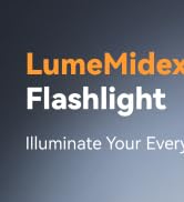 LumeMidex flashlights Portable Rechargeable high lumens flash light for indoor outdoor use