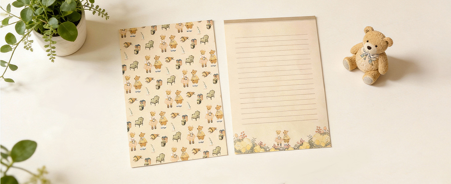 stationery paper and envelopes set