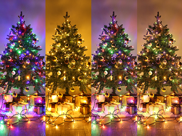 color changing xmas lights