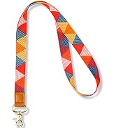 Teskyer Cool Neck Lanyard for Men & Women, Lanyard for ID Badge Holder Wallet, Stylish Lanyard fo...