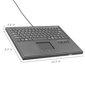 10 inch small keyboard