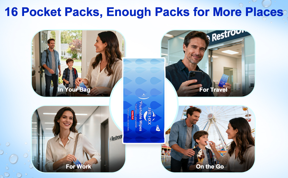 16 pocket packs enough packs for more places