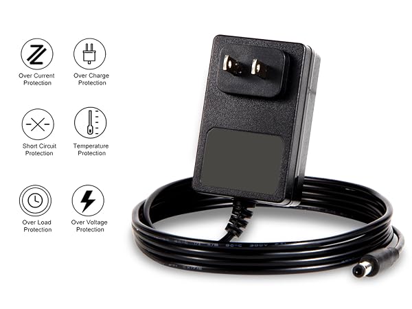 6V Power Supply AC Adapter DC 6Volt Power Adapter Charger