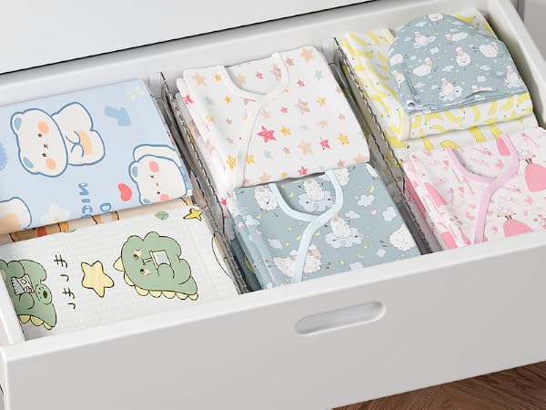 Drawer Dividers for Baby Clothing