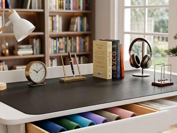 leather desk mat