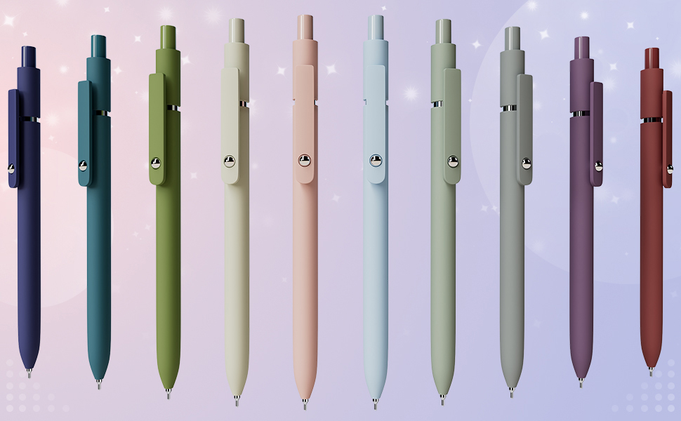 Silver Morandi and Vintage Pens