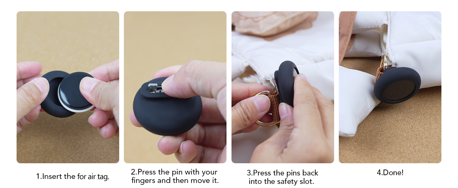 hidden for air tag holder for kids