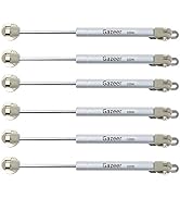 Gazeer 6 Pcs 100N/22.5lb Gas Struts 10inch Cabinet Struts Cabinet Shocks Cabinet Door Lift Pneuma...