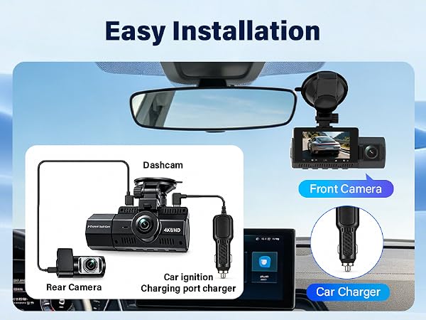 Easy Installation Dash camera
