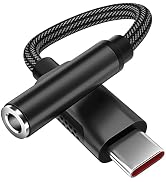COOYA USB C to 3.5mm Audio Adapter for iPone 15 Pro Max iPad 10th Google Pixel 8 7 Headphone Adap...