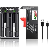 Dlypow B1T Universal Battery Tester (Upgraded Magnetic) and U3 Pro Universal Battery Charger 1000...